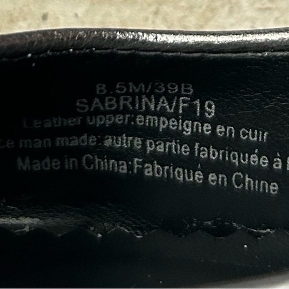 Vintage Karl Lagerfeld Sabrina Metallic Silver Leather Pumps, Size 8.5 - Picture 10 of 11